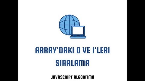 #02: Javascirpt Algoritma Soruları | Array
