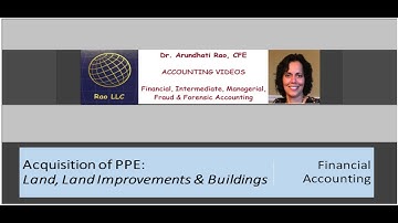 Acquisition - Land, Land Improvements & Building