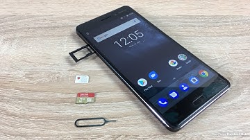 Nokia 6 insert sim and sd card