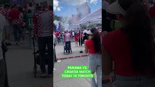 Panama versus Croatia match today in Toronto #reels #worldcup #panama #croatia