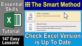 Excel Tutorial: Enable and apply Automatic Microsoft Office Update | ExcelCentral.com Excel Tutorial: Enable and apply Automatic Microsoft Office Update | ExcelCentral.com