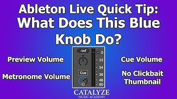 Ableton Quick Tip: 3 Functions of the Preview Volume Control