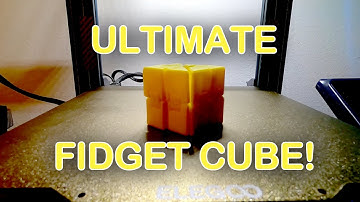 The Ultimate Fidget Cube - 3D Print Timelapse