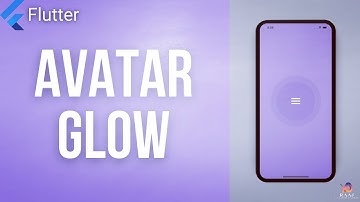 How to create a Avatar Glow - Flutter Package of the Day