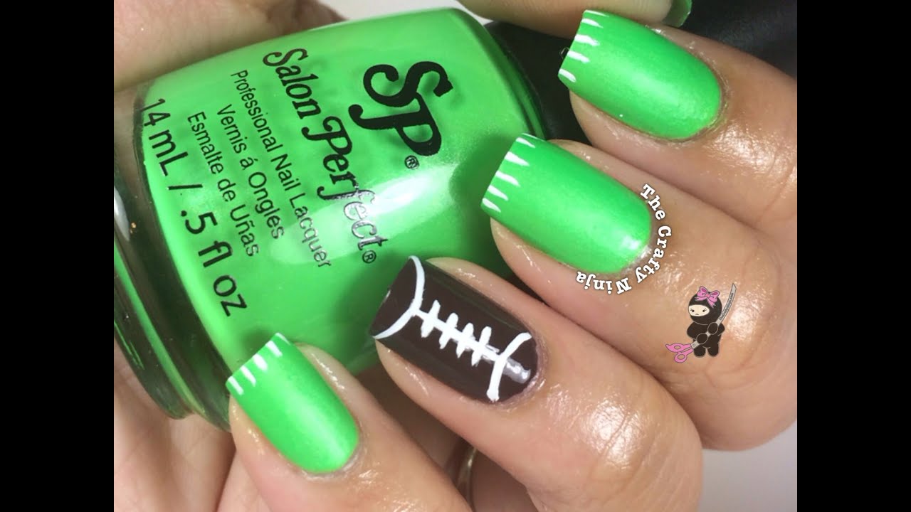 Football Nail Stickers - wide 6