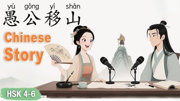 HSK 4–6｜Learn Chinese with the Story “The Foolish Old Man Who Moved Mountains” #learnchinese