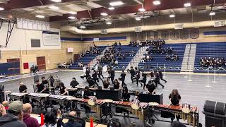 MOHS 2024 Winter Percussion - Chaos Theory (1st Mvt.) @ PPAACC (2/3/24)