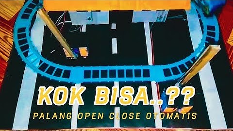Electrik Project : Sistem Palang Pintu Kereta Api Otomatis Berbasis Arduino Uno R3