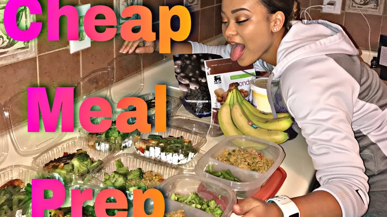 Cheap Meal Prep ! - YouTube