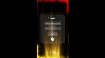 3D Glass Neumorphic Login Page | HTML CSS JavaScript | Glassmorphism UI #frontendcourse #webdesign