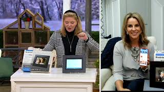 Brookstone 8" PhotoShare Friends and Family Smart Photo Frame on QVC screenshot 3