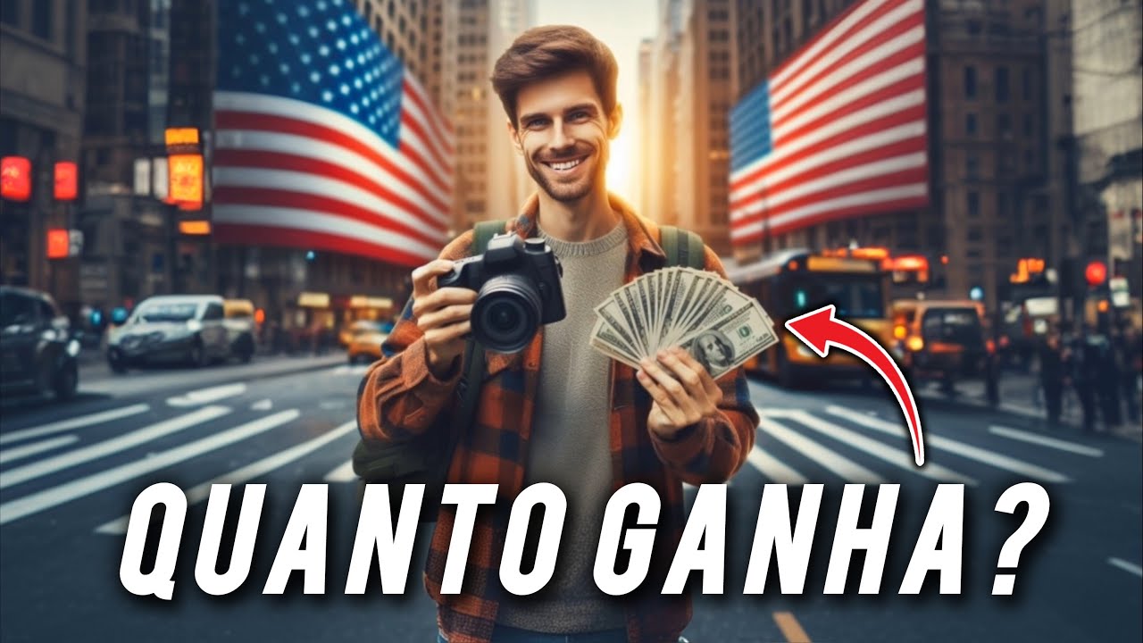 QUANTO GANHA UM FOTÓGRAFO NOS ESTADOS UNIDOS EM 2024? - YouTube