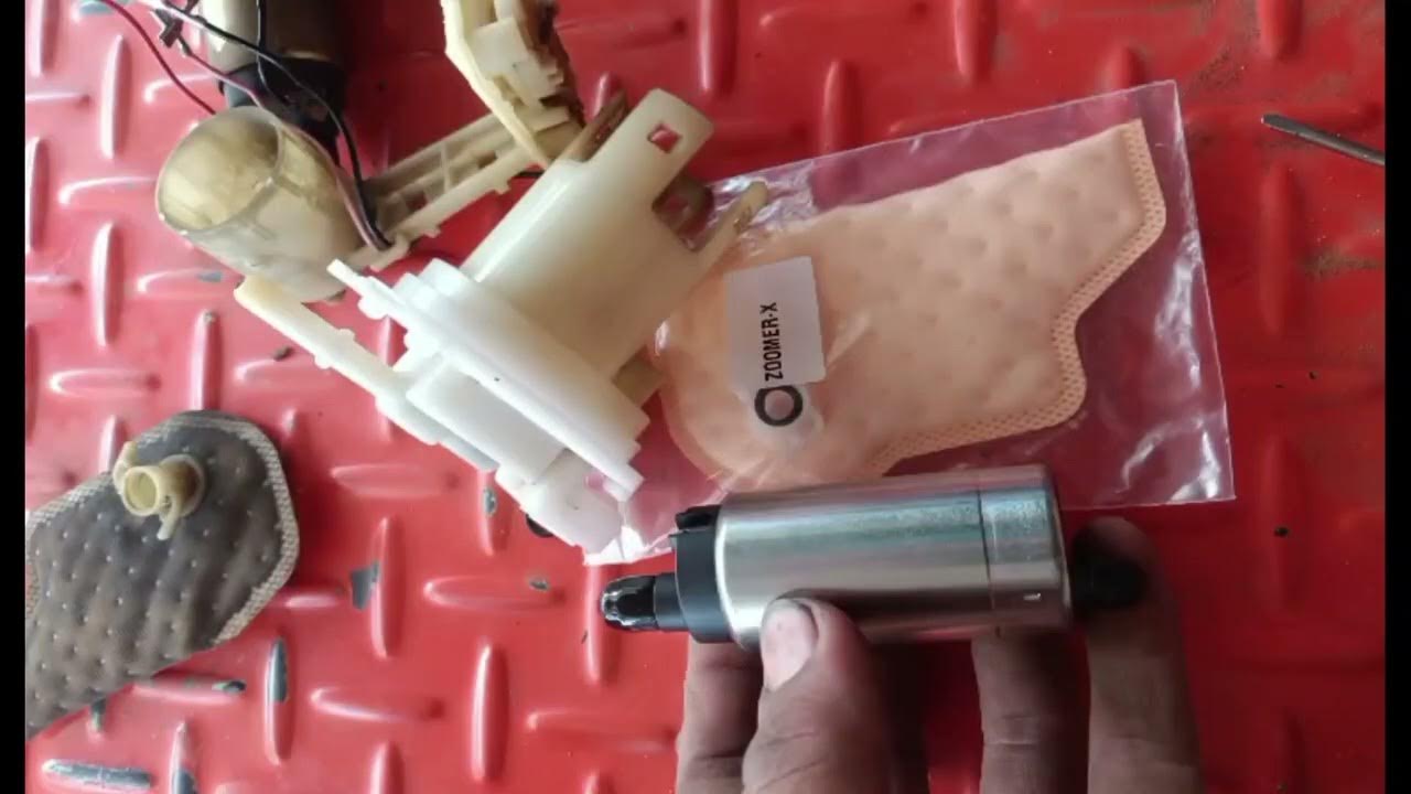 ម៉ូតូ Honda Zoomer ខ្សោយម៉ូទ័របូមសាំង _ ជាងជួសជុលម៉ូតូ - YouTube