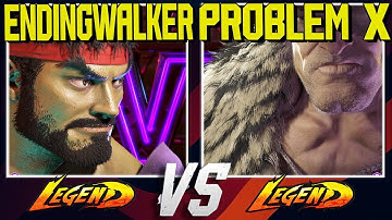 SF6 ENDINGWALKER (Ryu) vs PROBLEM X (Sagat) Street Fighter 6 High Level