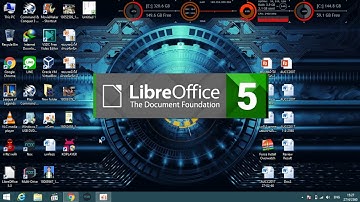 วิธีรการแนะนำการใช้โปรแกรม LibreOffice 5.3 (Calc)เบื้องต้น