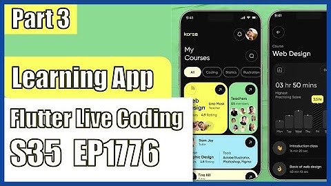 [Flutter] Flutter Live Coding EP1776 (Learning App Part 3)