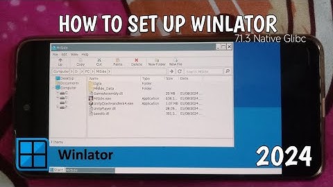 TUTORIAL How to set up Winlator 7.1.3 native Glibc for Adreno GPU