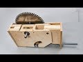 Making A Table Saw - The Blade Lift Mechanism