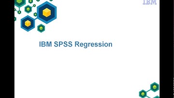 IBM SPSS Regression Demo