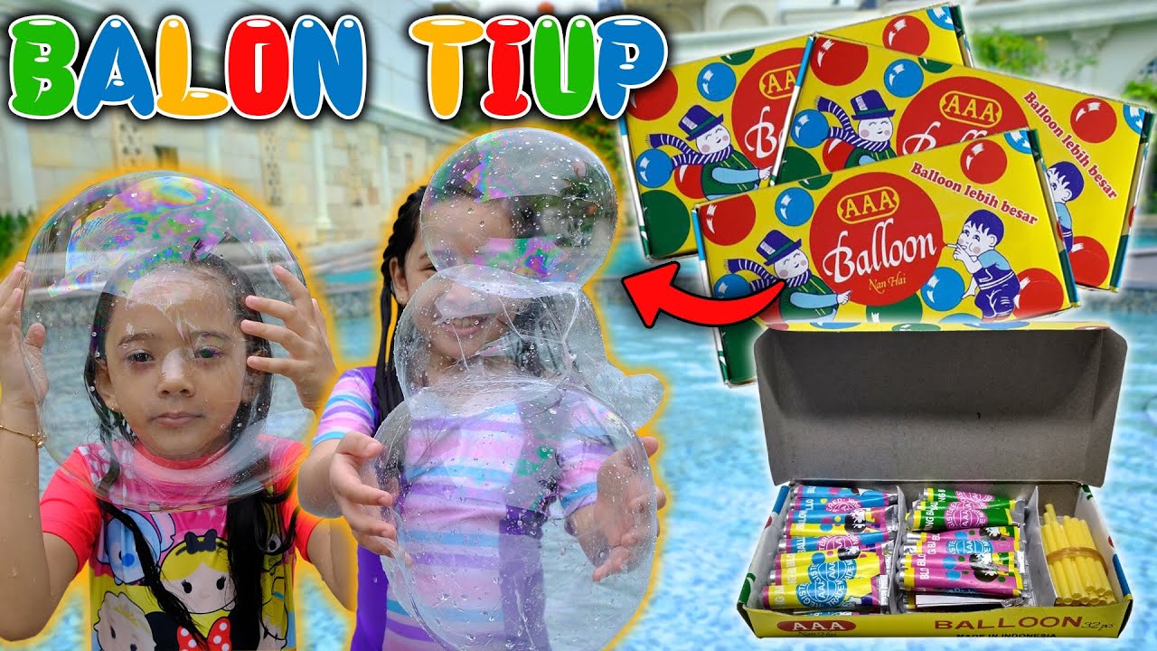 Mainan Anak  Balon  Tiup  YouTube