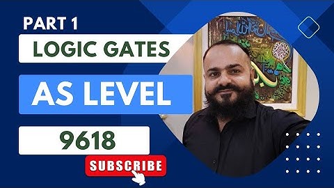 Logic Gates As Level Part1 9618|| O & A LEVEL Computer Science WITH AU(Adnan Usmani)