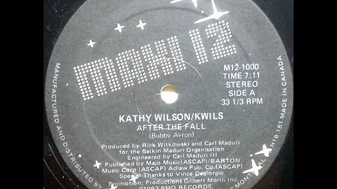 Kathy Wilson  After The Fall (1984)