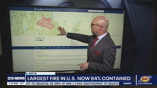 Bootleg Fire now 84% contained