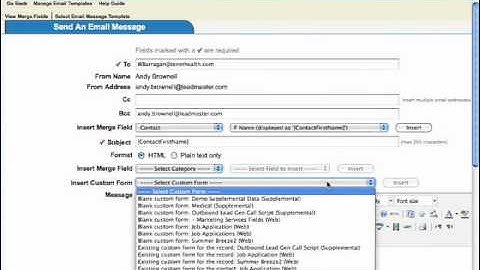 8-Creating LeadMaster Custom Forms.wmv