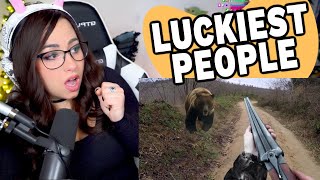 Luckiest People Ever Caught On Camera | Perfect Timing ! | Bunnymon REACTS