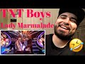 Reaction to TNT Boys Performing to Lady Marmalade