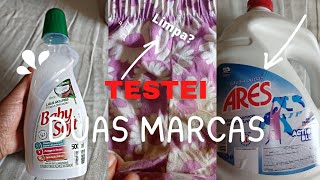Is ARES liquid soap any good? BABY SOFT coconut for delicate clothes / Full wash with two brands screenshot 4