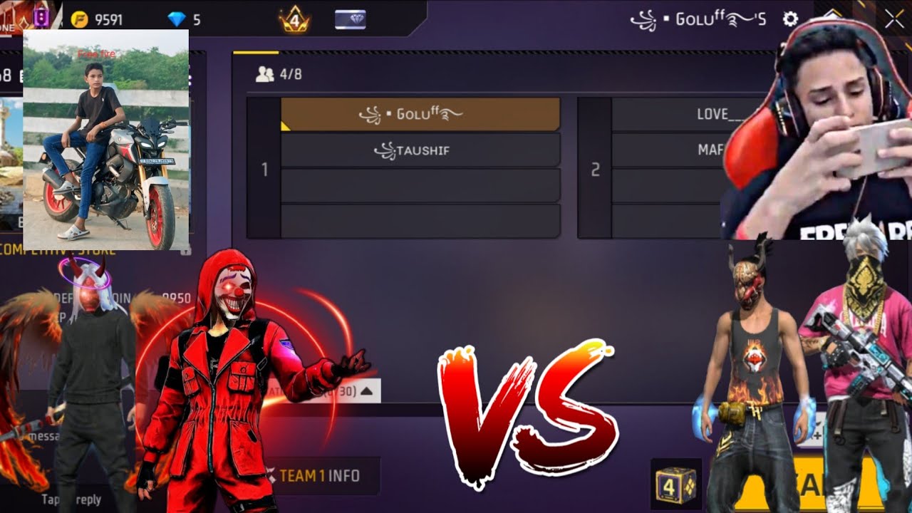 Custom Challenge Golu FF 👈 