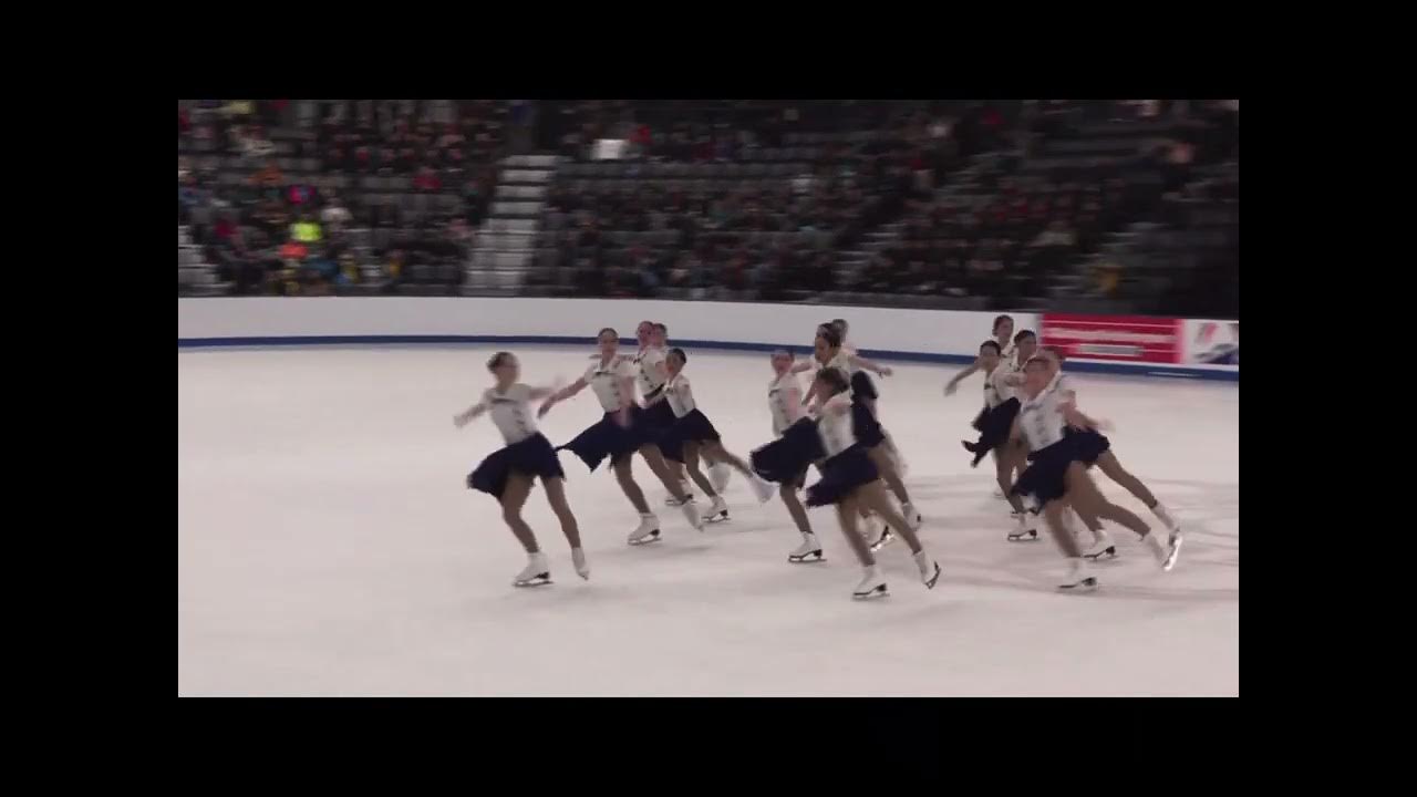 Eastern Synchro Championships 2023 DC EDGE Juvenile YouTube