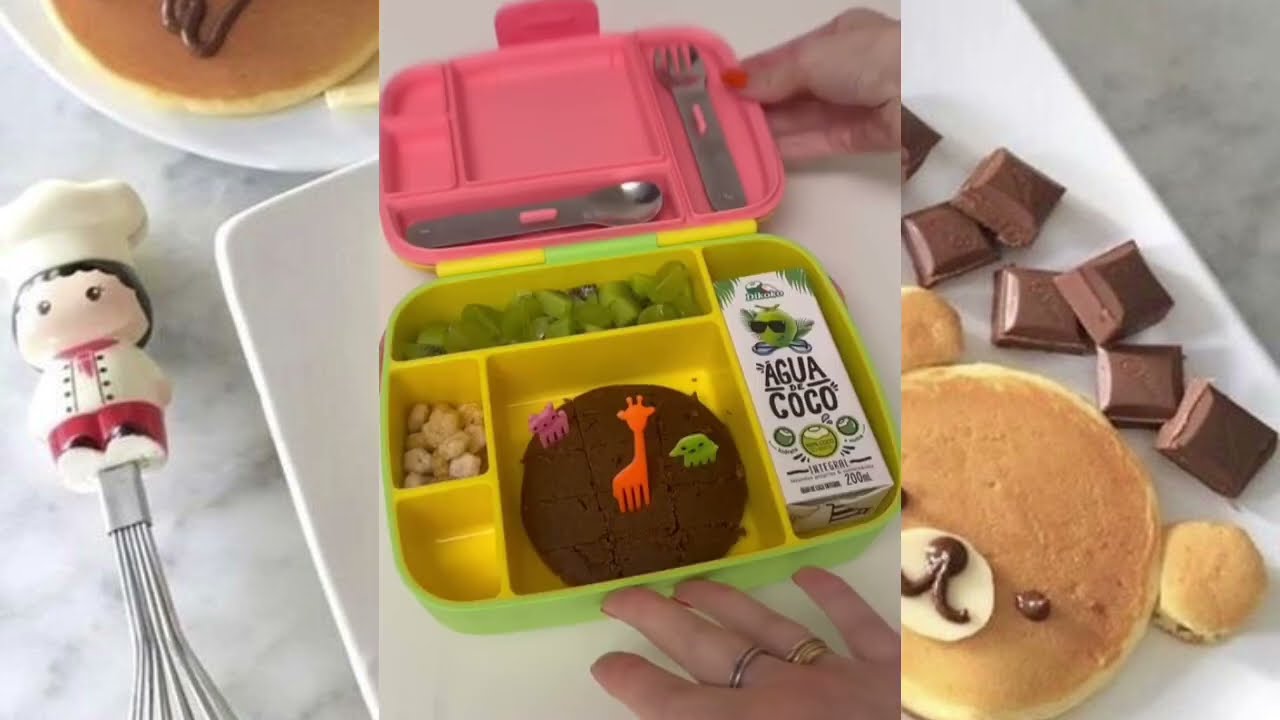 Montagem de lancheira escolar/ com histórias #historia #receitas #lancheiraescolar