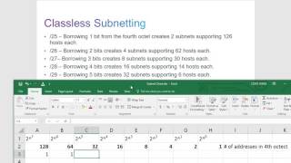 CCNA 1 Chapter 8: Subnetting