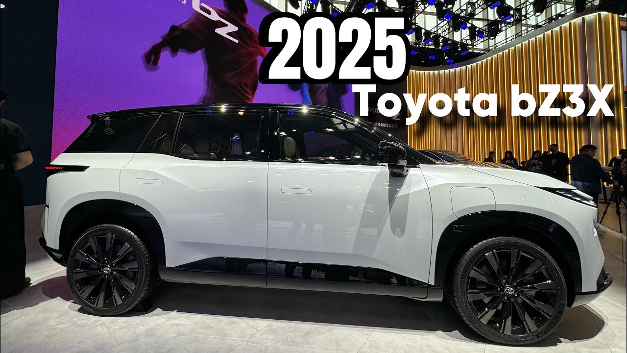 2025 Toyota bZ3X with new exterior design comes with Autonomous Driving ...