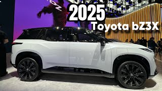 2025 Toyota bZ3X with new exterior design comes with Autonomous Driving