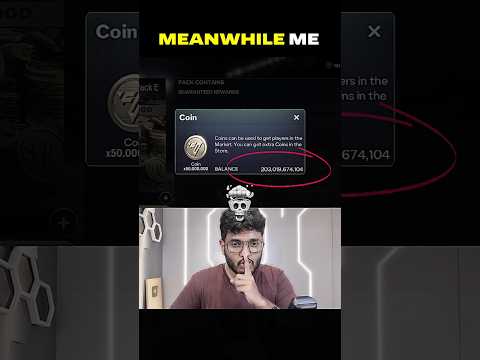 My Coin Balance 🤫 #fcmobile #fc25 #fcmobile25