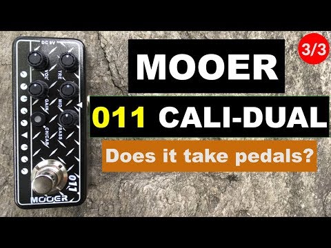 ギター Mooer Micro Preamp 011 Cali Dual 011 - Cali-Dual_MOOER Audio