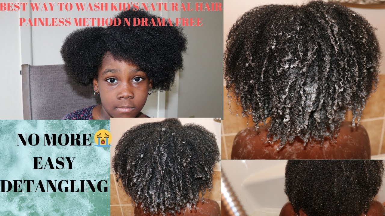 How to wash your child's hair without drama Natural Hair Wash Day