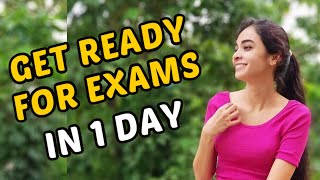 How to get ready for EXAMS in 1 Day | CHE JAY