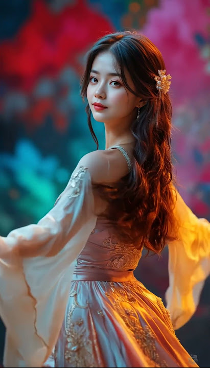 ✨ AI K-Pop Belly Dance 🔥 Stunning Lookbook Vibes 💃🥰 | Korea Fashion #shorts