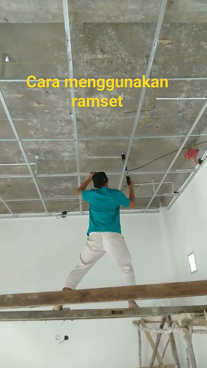 cara memakai ramset tembak beton #cara #shorts #ramset #tembakbeton #shortvideo