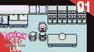 (LIVE) Pokemon Red Speed Run on Twitch Ep01