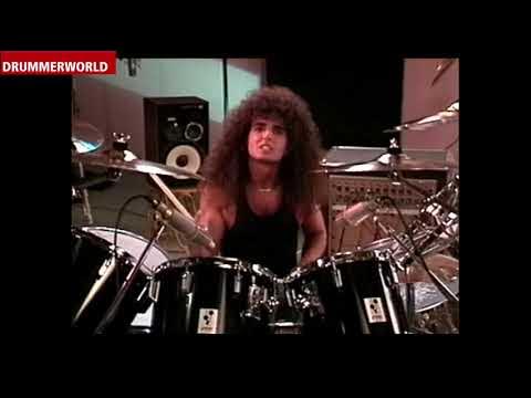 Bobby Rock: Historic Drum Instruction: 16th Note Accent Patterns - 1985