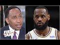 Stephen A. reacts to LeBron's injury: The Clippers are under pressure | First Take