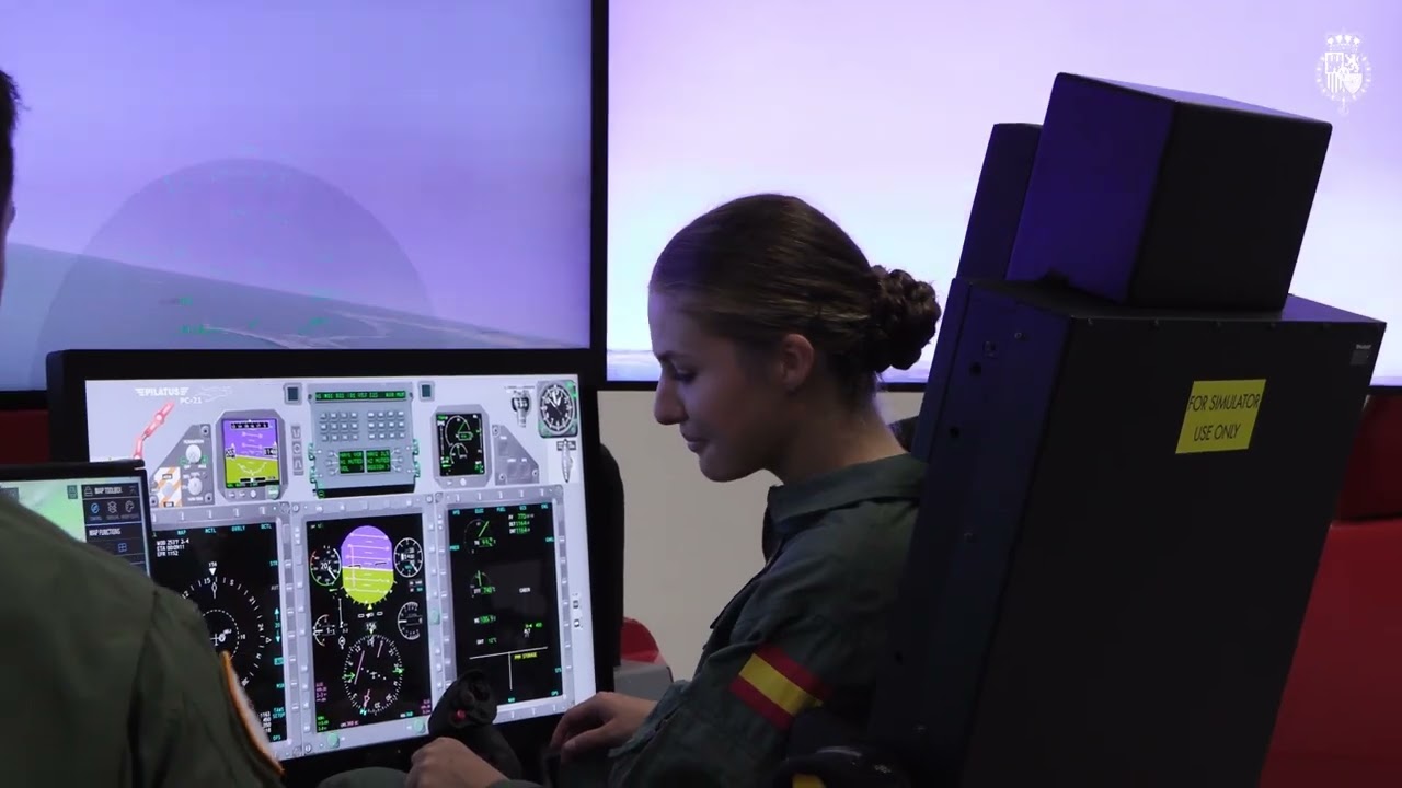 Ingreso de Su Alteza Real la Princesa de Asturias en la Academia General del Aire y del Espacio