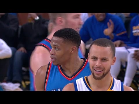 Stephen Curry Gets A Lesson In Traveling From Russell Westbrook | January 19, 2017