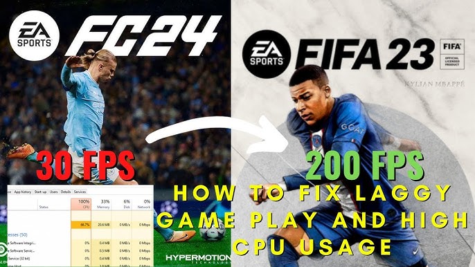 Is your fifa 23 gameplay laggy? Heres a fix! 😳