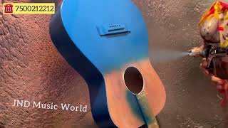 Manufacturing Acoustic Guitar, JND Music World || Hovner Brand #guitar #manufacturing #artist #best